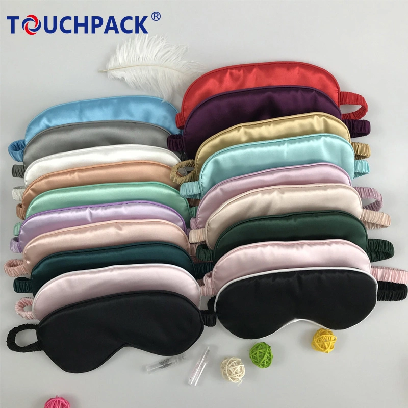 2021 Women Promotion Gift Products OEM High Quality Silk Eye Mask Sleep Mask