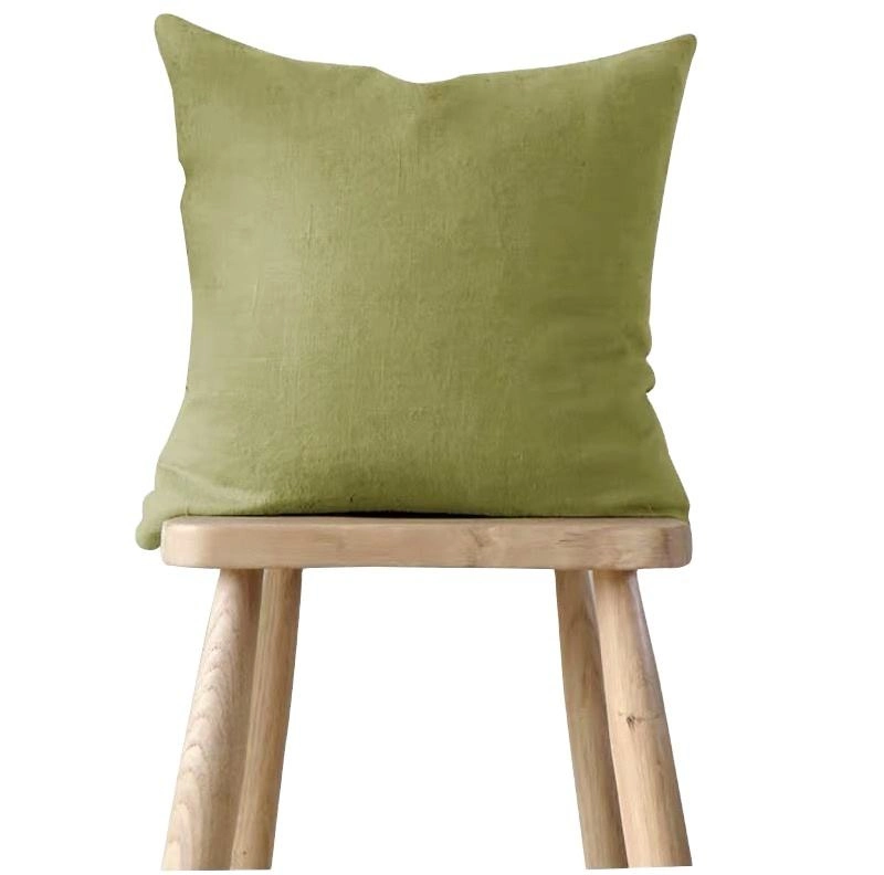 Eco-Friendly Natural Fabric 100% Linen Woven Cushion Throw Pillows Covers for All Season