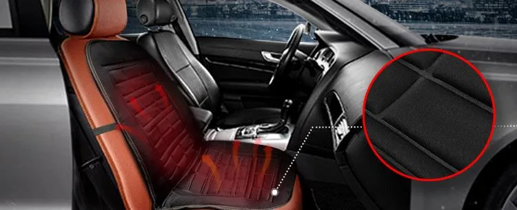 Heated Back Massage Car Seat Cushion