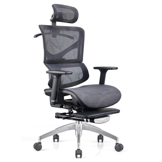 Wholesale Market Foshan 3D Armrest Fashion Medium Fabric Revolving Swivel Mesh Modern Office Gaming Chair